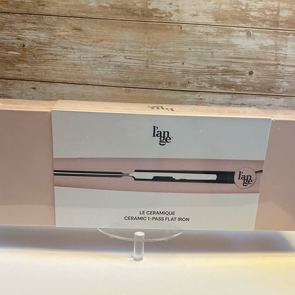 Lange Pink Ceramic Flat Iron